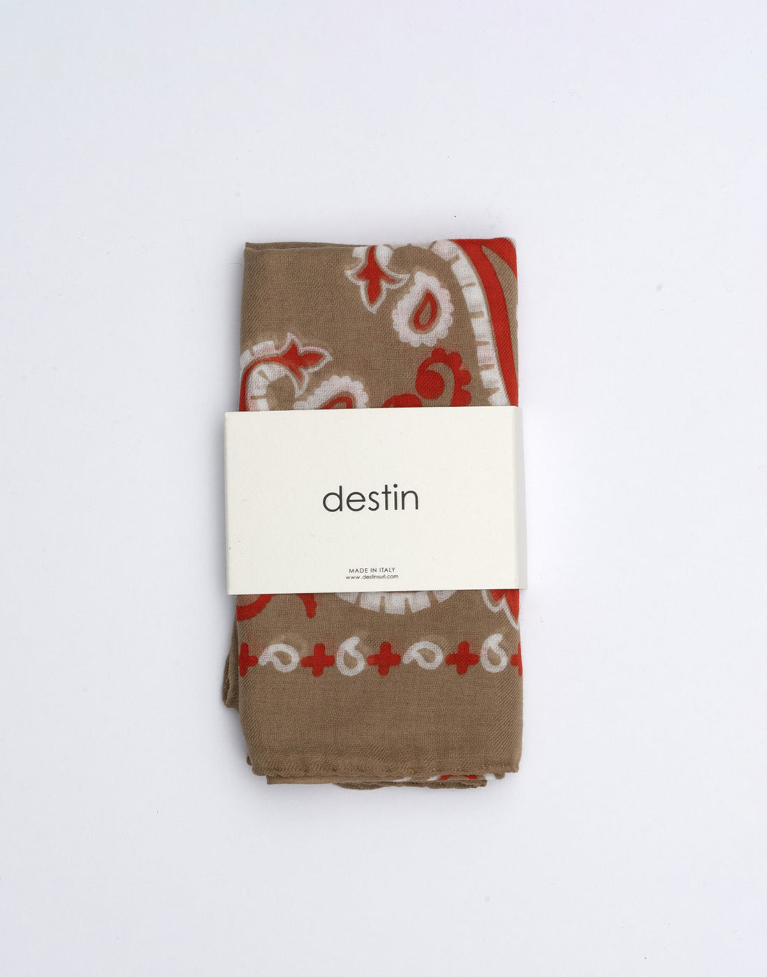 DESTIN Bandana Piccola in Cotone Straw