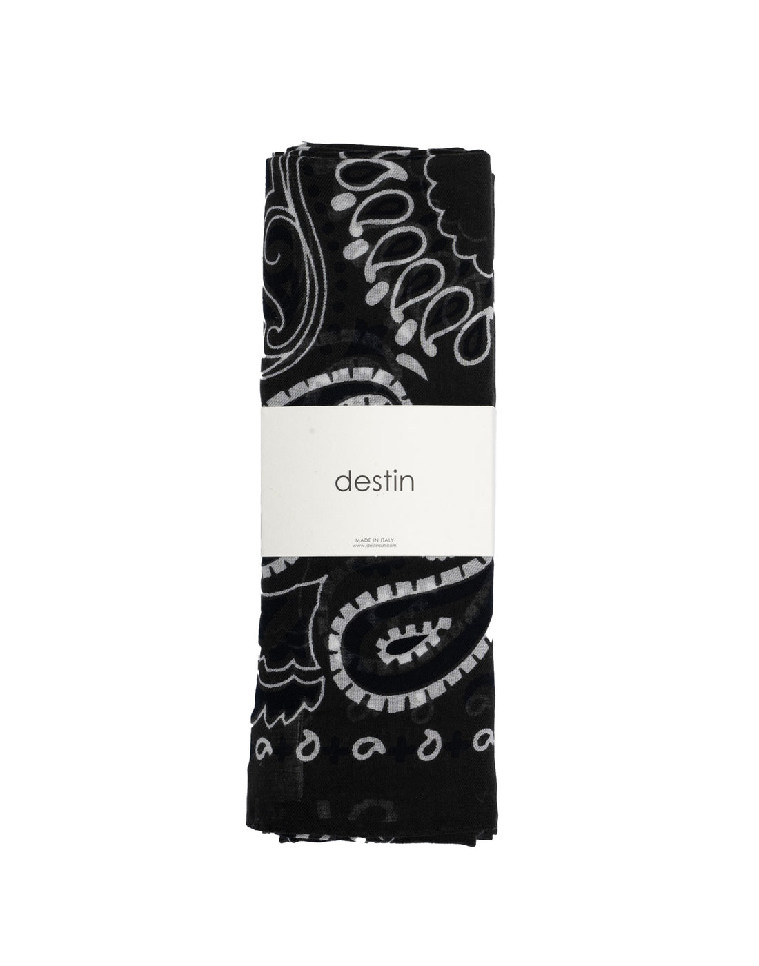 DESTIN Bandana Grande in Cotone Military