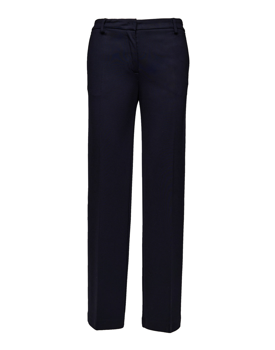 DOUUOD Pantaloni a Uomo in Punto Milano Compact Navy Blu