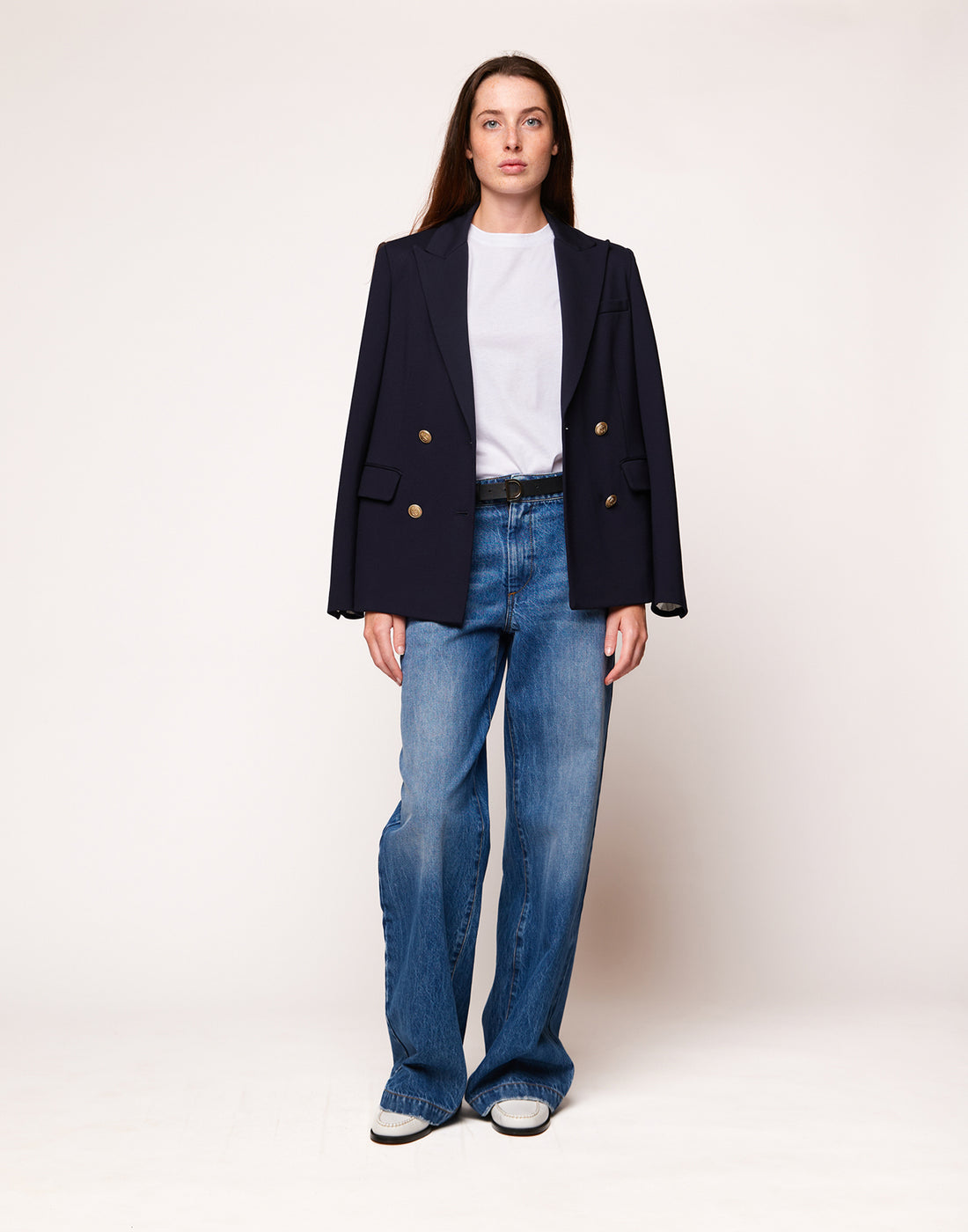 DOUUOD Pantaloni in Denim Stone Washed