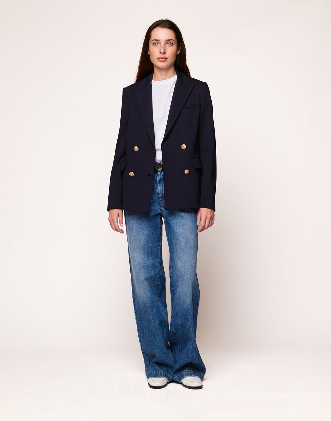 DOUUOD Pantaloni in Denim Stone Washed