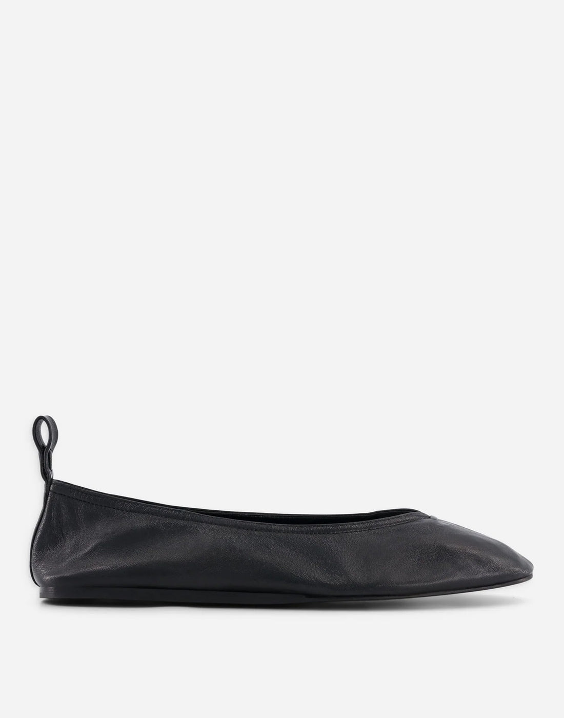 LAURENCE BRAS Ballerine Bun con Laccio alla Caviglia Black