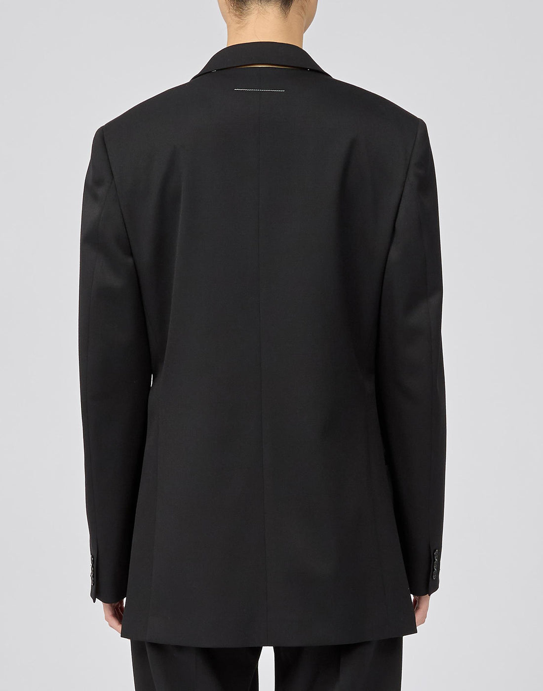 MM6 MAISON MARGIELA Blazer Monopetto con Spacchi Laterali Nero