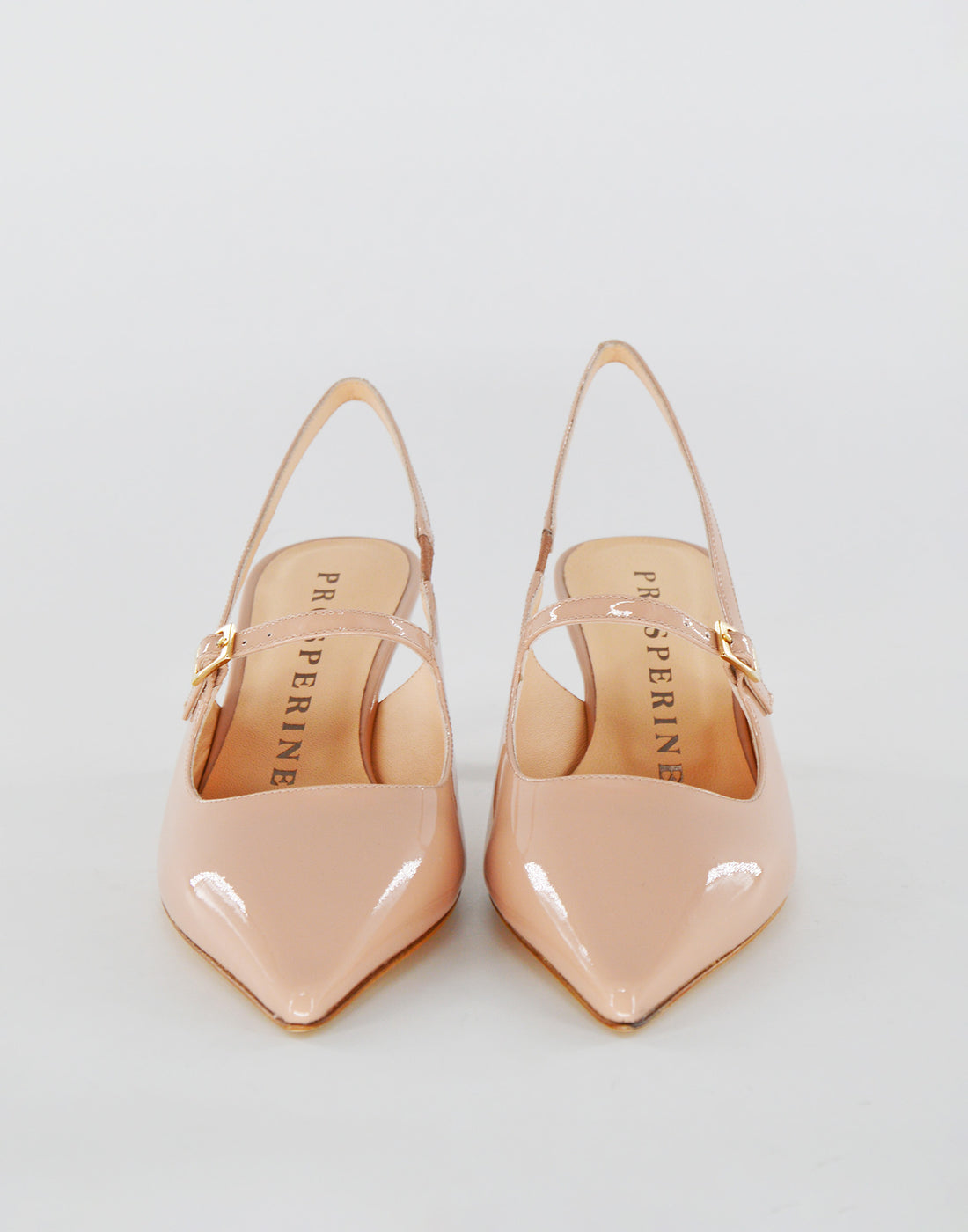 PROSPERINE Chanel a Punta in Vernice Ballet Pink