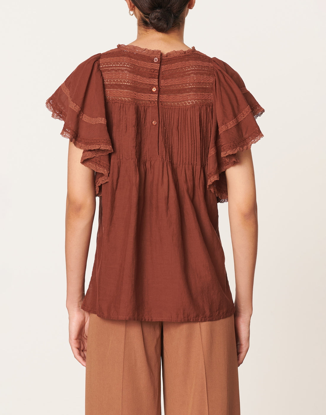 VANESSA BRUNO Blusa Callison Brownie