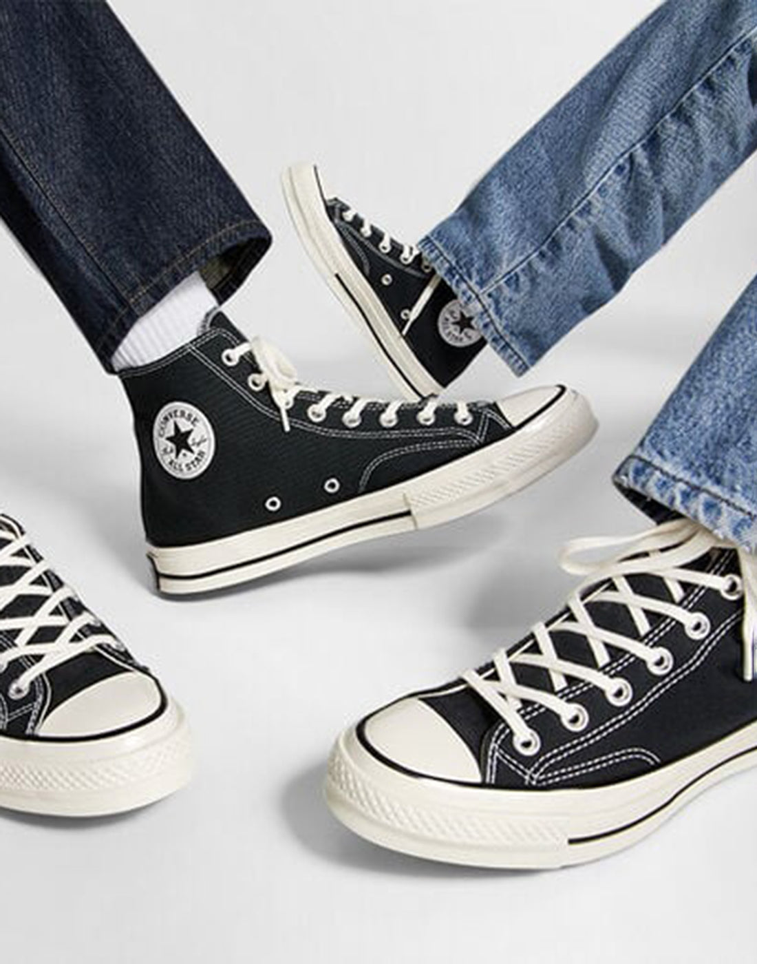 CONVERSE Sneakers Chuck 70 Hi Black/Black/Egret